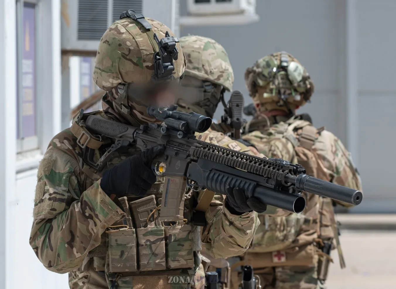 Comandos argentinos en el ejercicio Güemes