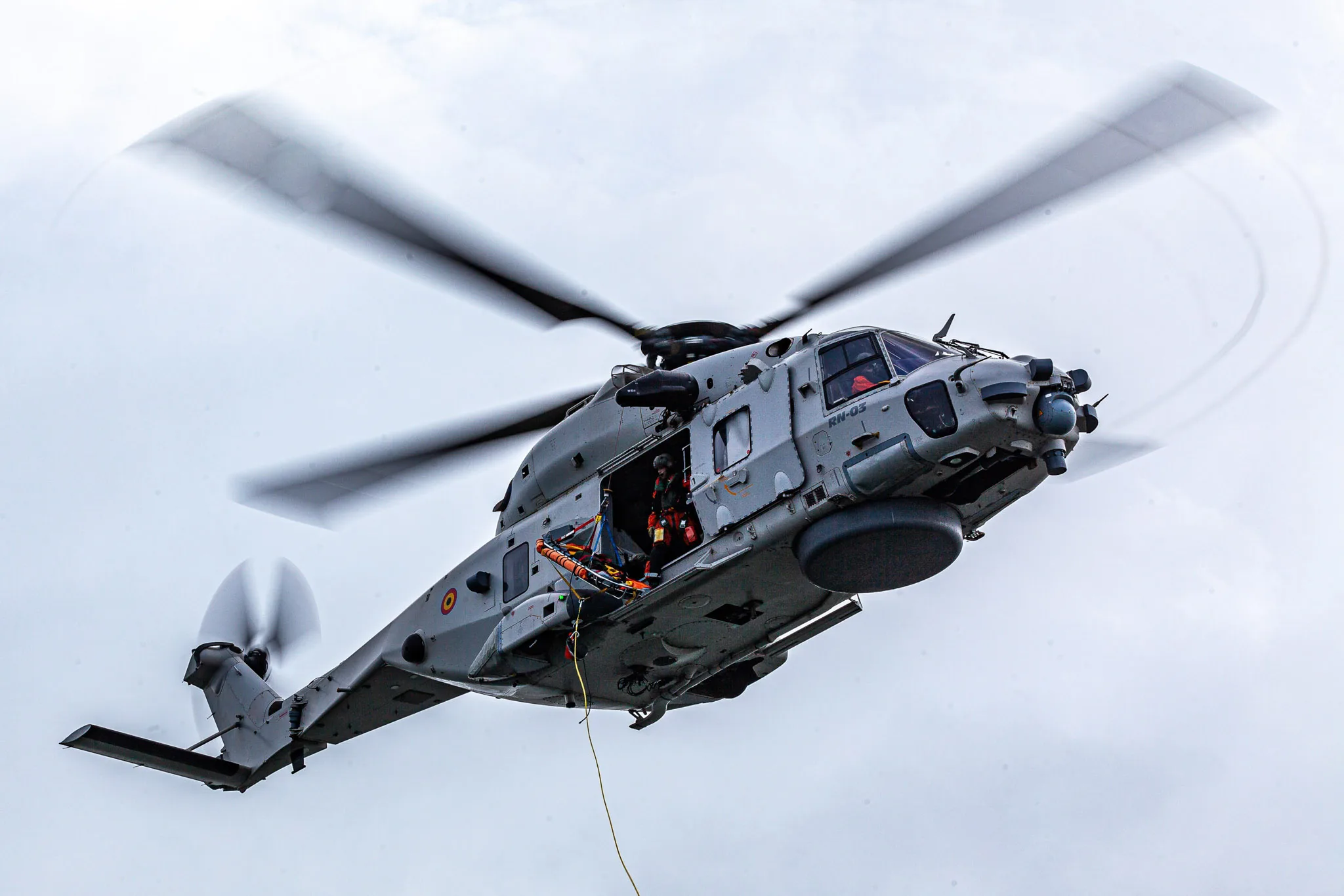 NH90 NFH en el rol de búsqueda y rescate (SAR)