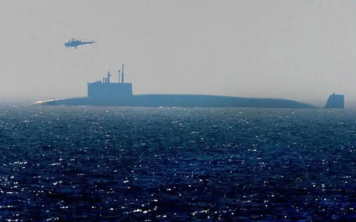 El submarino INS Arihant de la Armada de la India