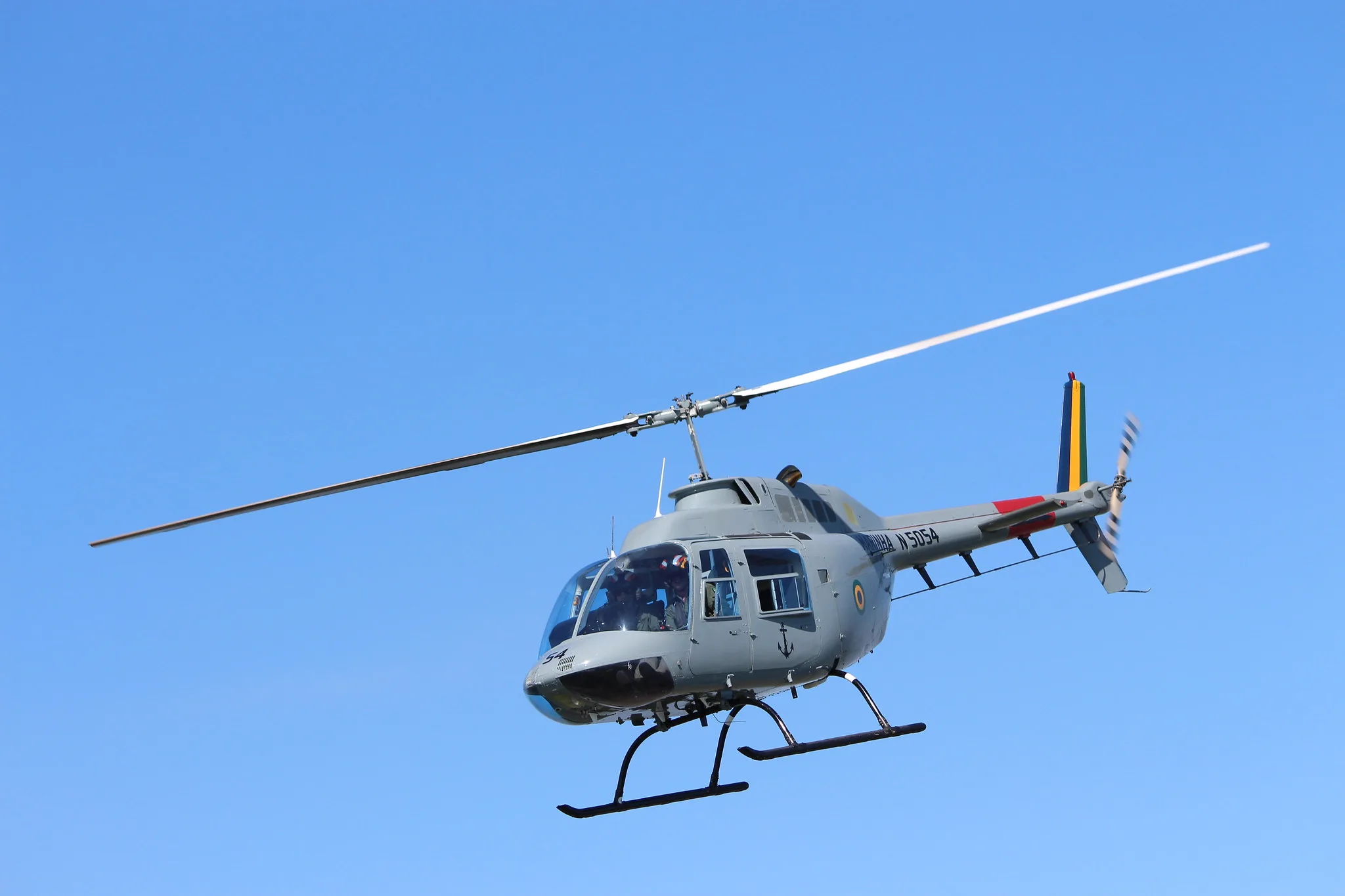 Bell Jet Ranger - Marina de Brasil.-