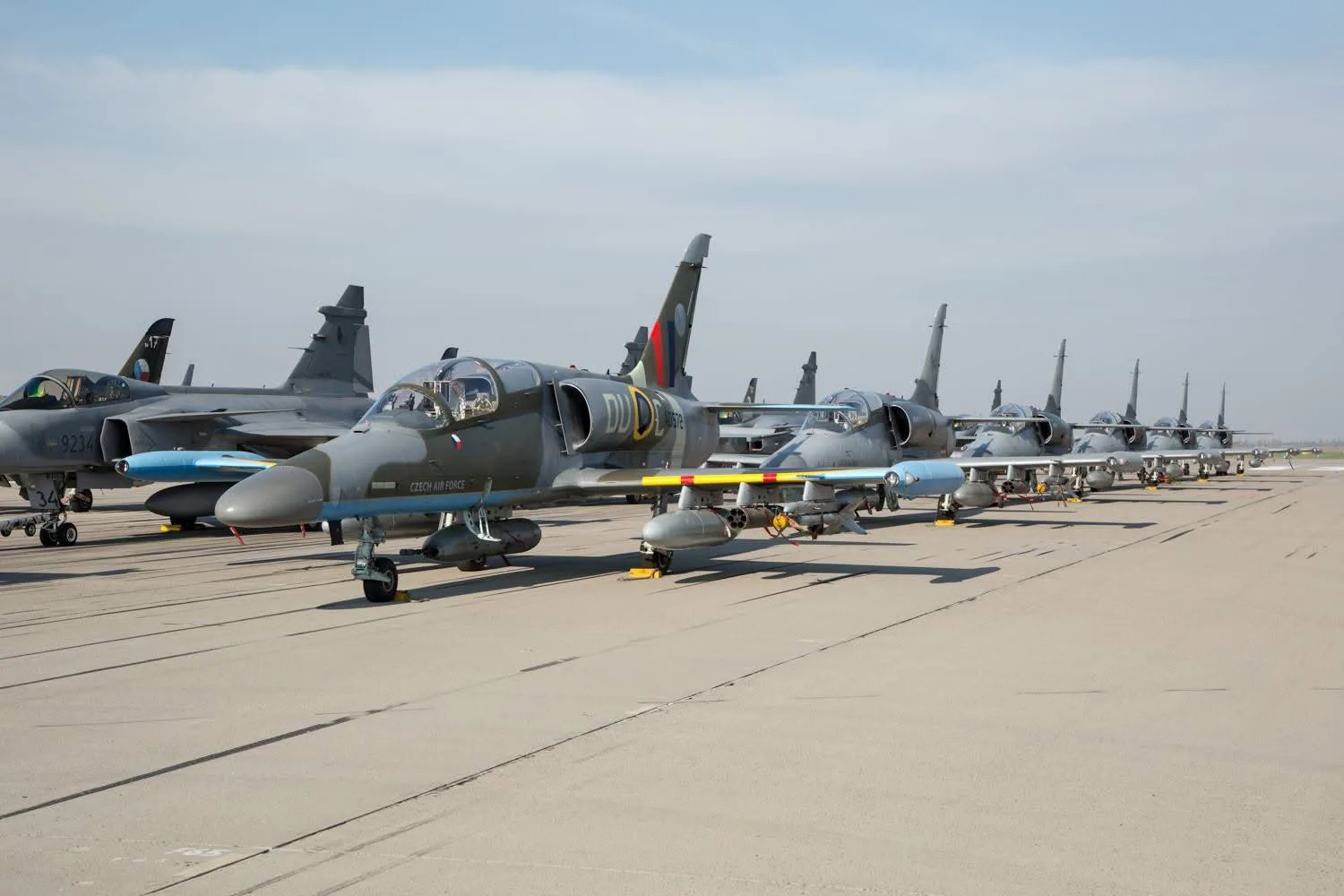 Cazas ligeros L-159 -República Checa