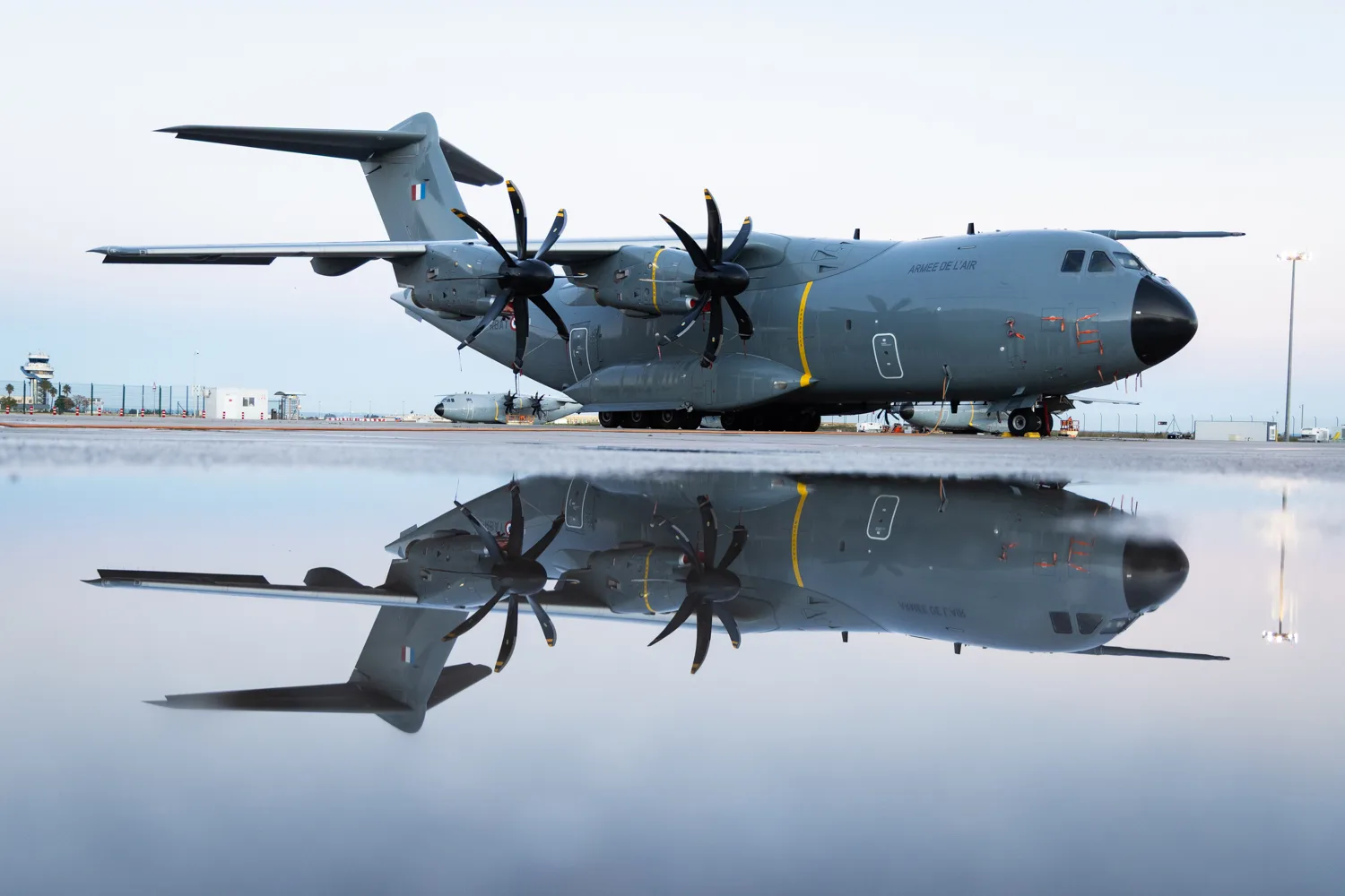 Airbus A400M del Ejército del Aire y Espacio francés.-