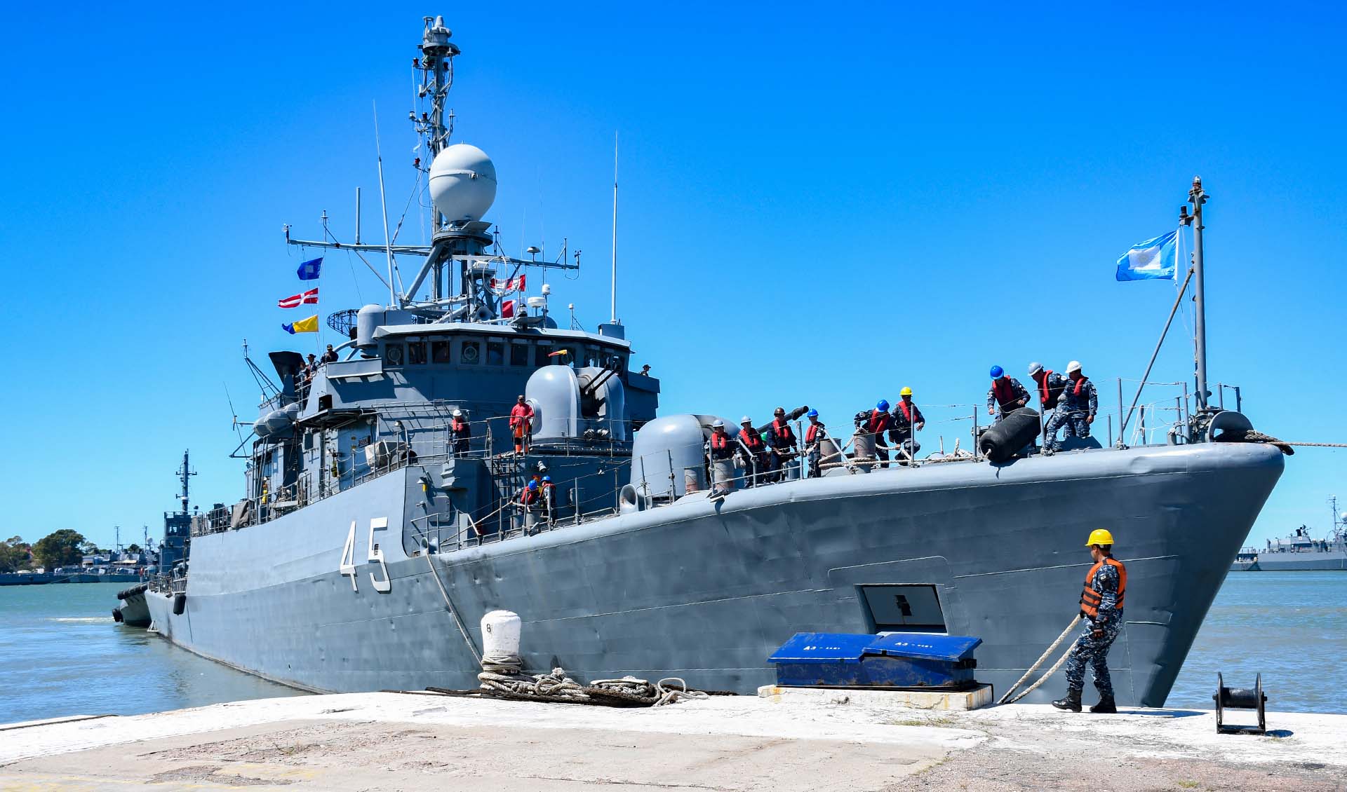 Corbeta ARA “Robinson” (P-45) de la Armada Argentina