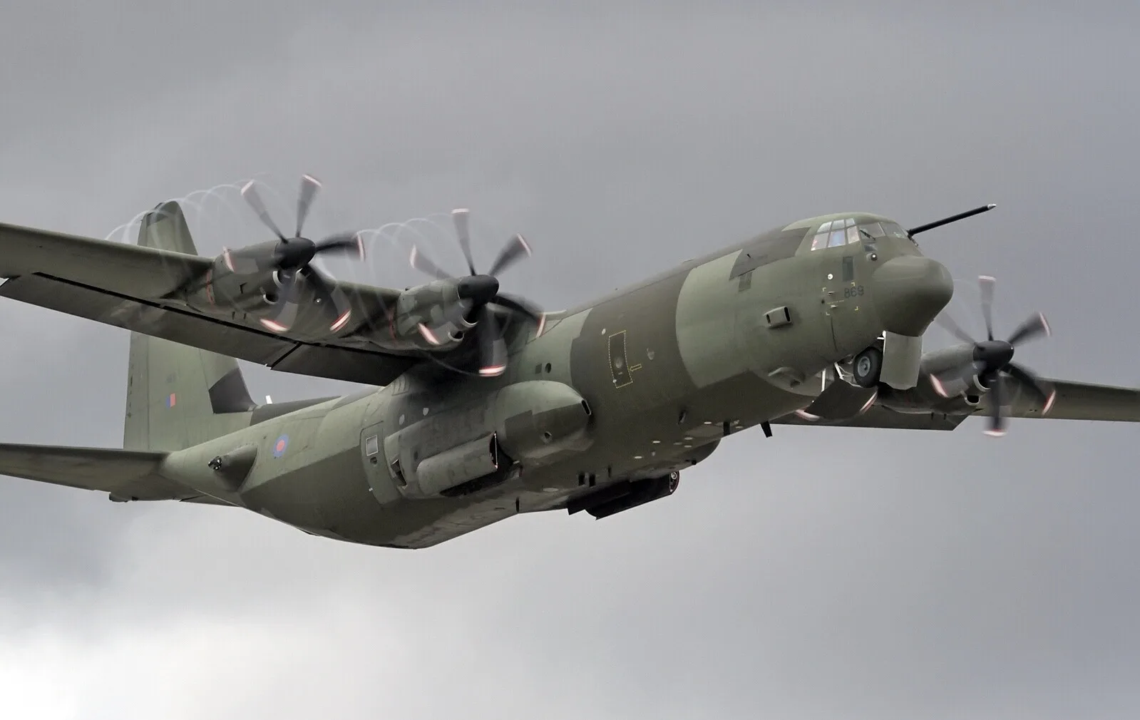 Un avión C-130J - RAF