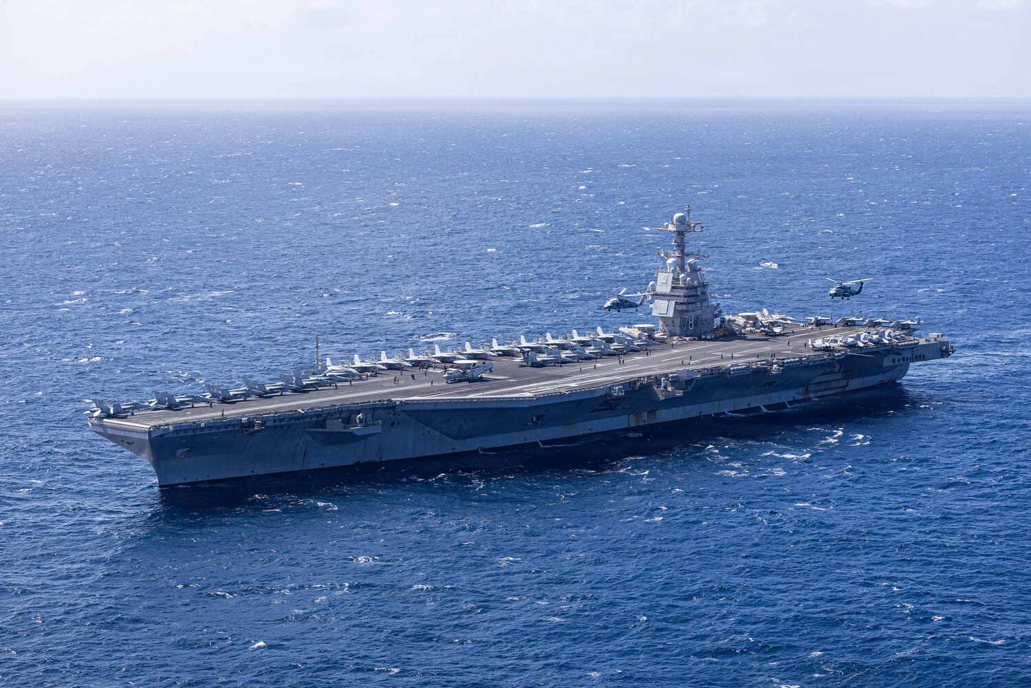 El portaaviones USS Gerald R. Ford - U.S. Navy