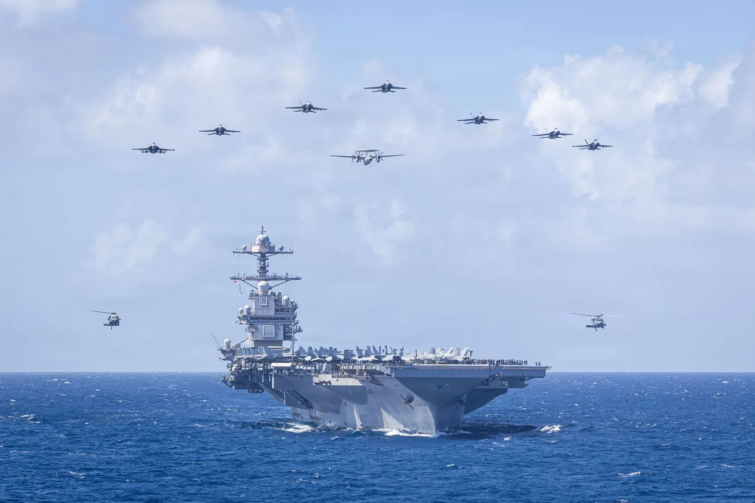 El portaaviones USS Gerald R. Ford - US Navy