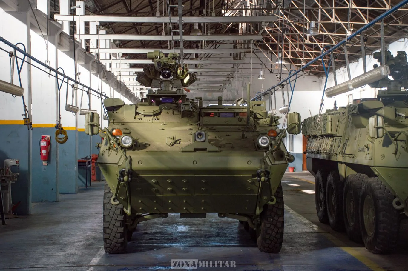 VCBR M1126 Stryker del Ejército Argentino en Arsenales