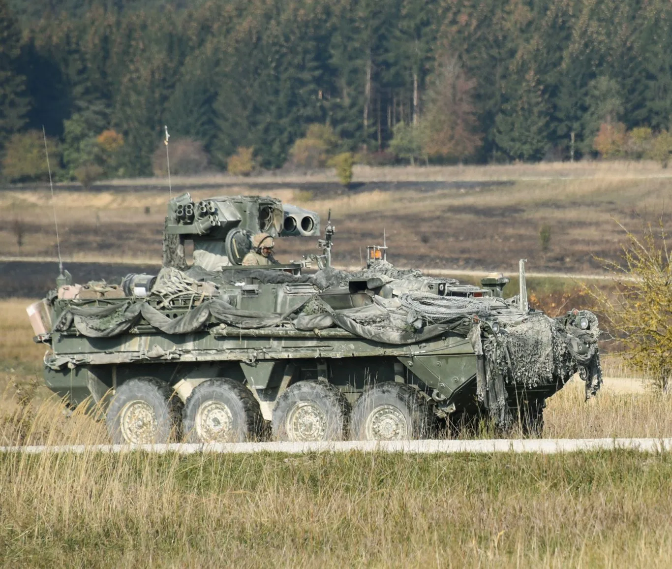 VCBR Stryker M1134 del Ejército