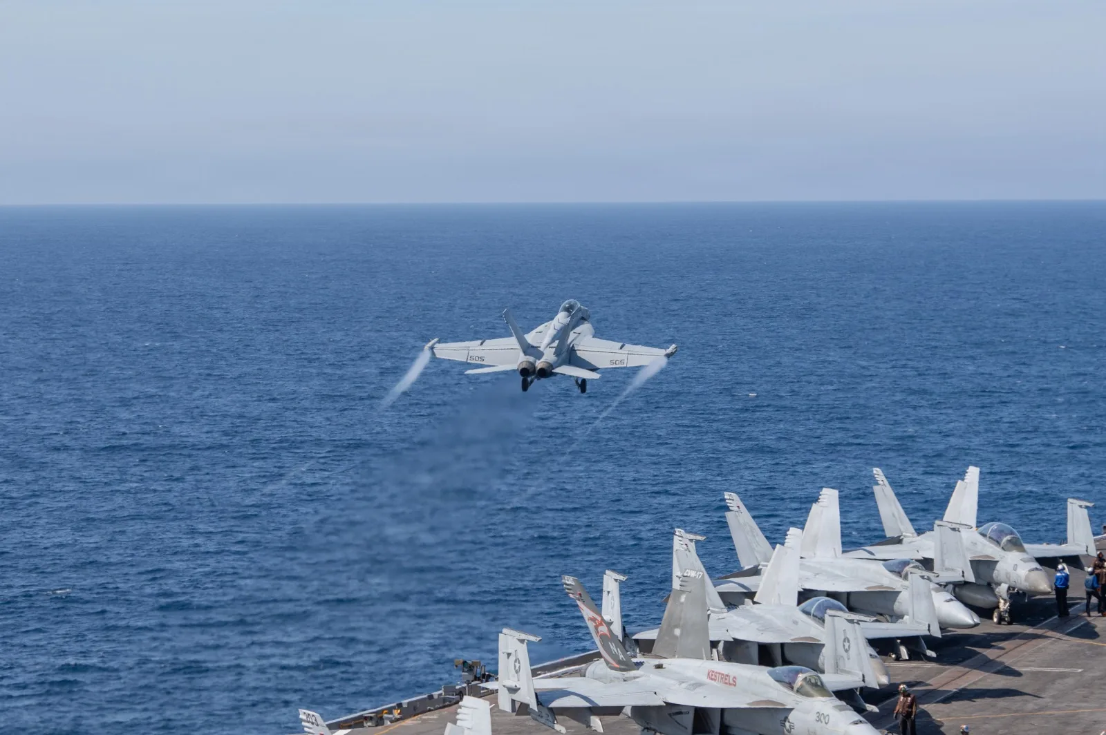 EA-18G Growler - USS Nimitz