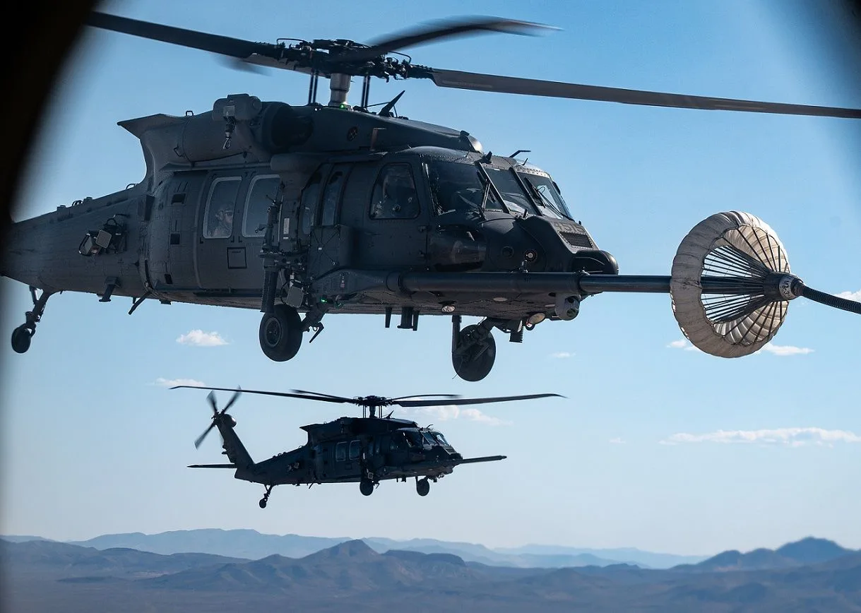 HH-60W búsqueda y rescate en combate fuerzas armadas ee.uu. irán