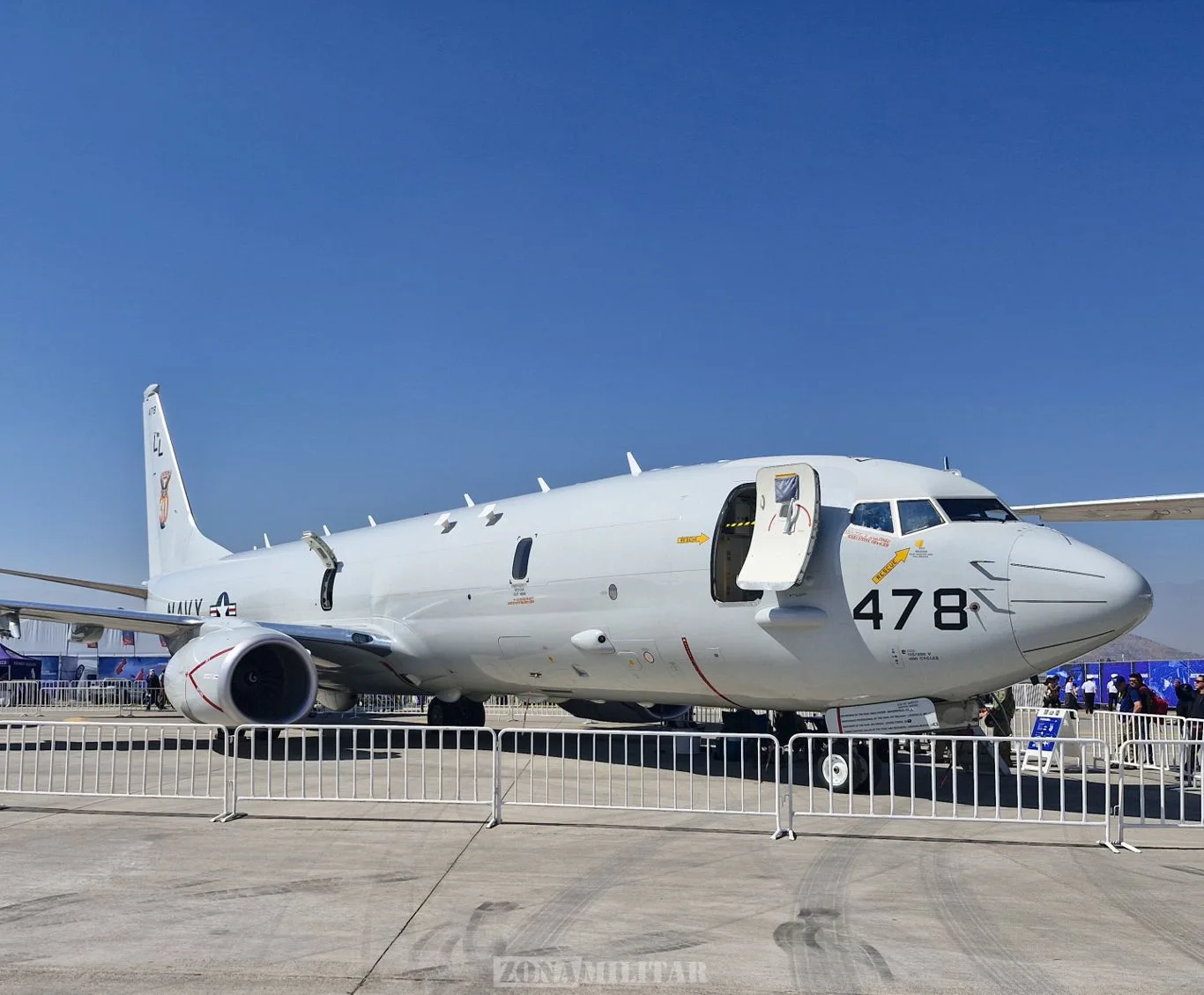 P-8A Poseidon Armada de EE.UU. FIDAE 2026