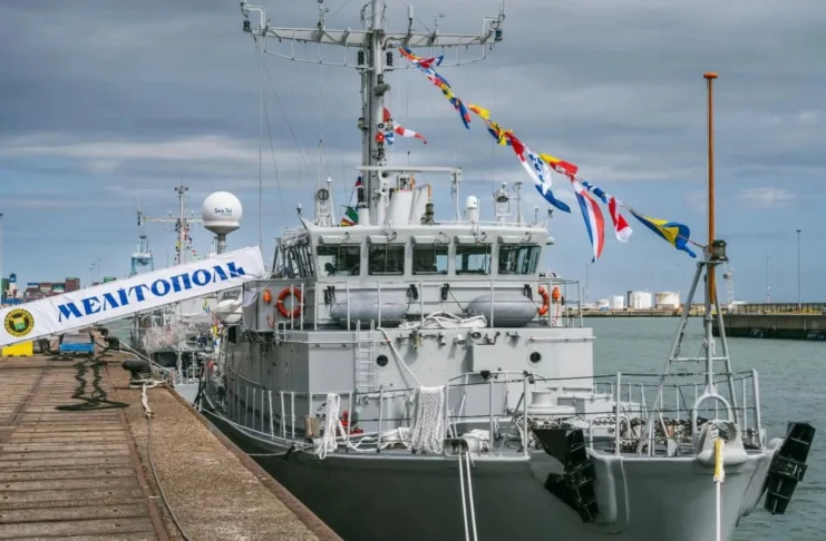 El cazaminas Melitopol